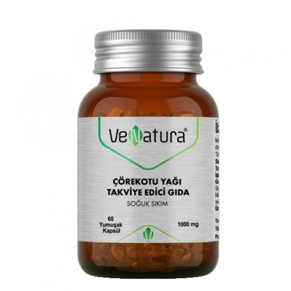 VeNatura Çörek Otu Yağı 1000mg 60 Kapsül
