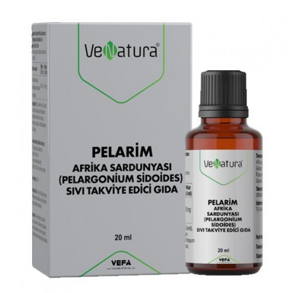 Venatura Pelarim Afrika Sardunyası Takviye Edici Gıda 20 Ml