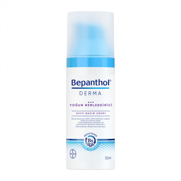 Bepanthol Derma Gece Kremi Yoğun Nemlendirici 50 ml
