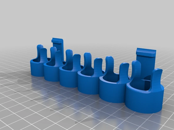 Byr3D 12 Ayar Kayışı Kabuk Tutucu T4487472 Sadece Plastik Aparattır - Resim 5