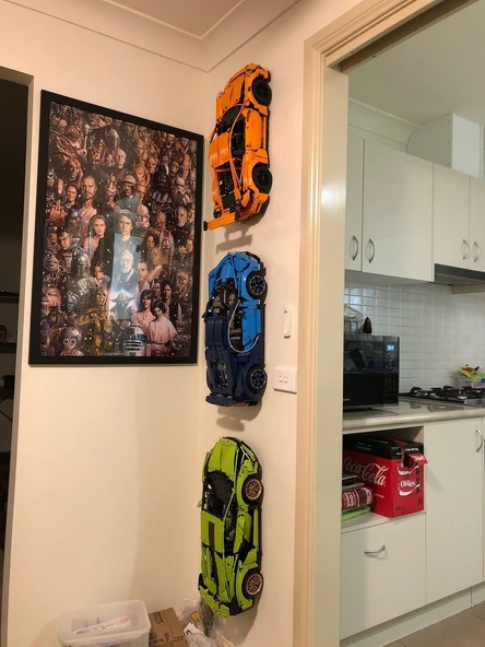 Byr3D  Lamborghini Sián Fkp 37 Duvar Montajı T4693446 Sadece Plastik Aparattır - 3