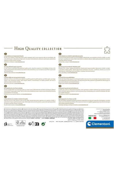 Clementoni Bibliodame 1000 Parça High Quality Collection Yetişkin Puzzle - 7