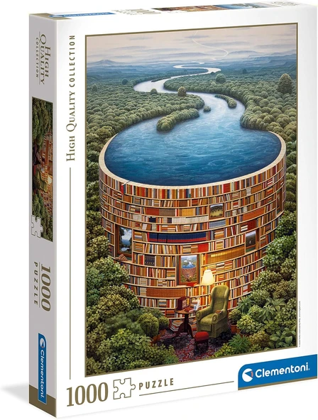 Clementoni Bibliodame 1000 Parça High Quality Collection Yetişkin Puzzle