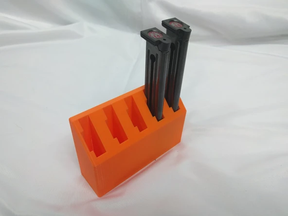 Byr3D Ruger Mk I, Ii Ve Iii  Mag Tutucu Yarım Boy T2436771 Sadece Plastik Aparattır - 2