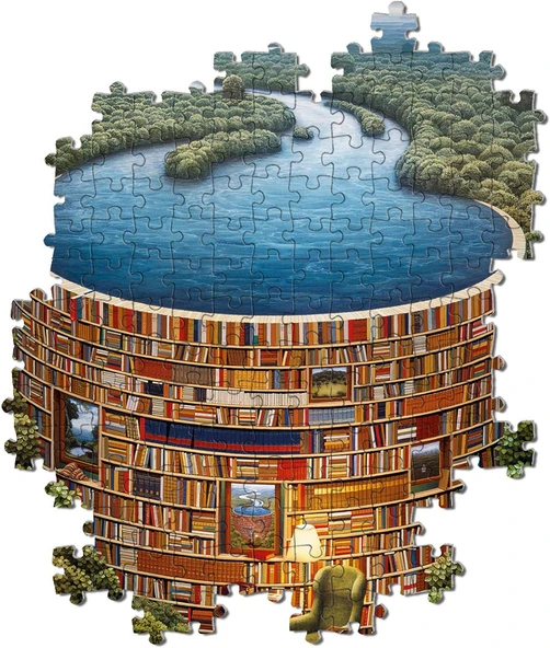 Clementoni Bibliodame 1000 Parça High Quality Collection Yetişkin Puzzle - 3