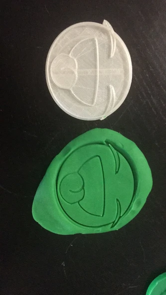 Byr3D Ifade Yüz Kurabiye Kesici T2929274 Sadece Plastik Aparattır