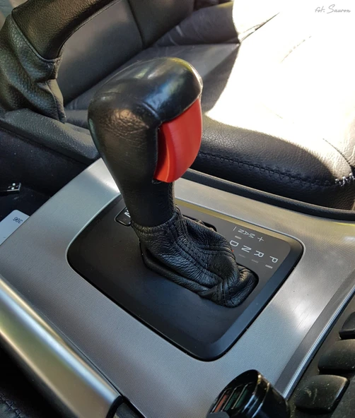 Byr3D Volvo (Xc70/V70) Vites Değiştirme Düğmesi Düğmesi T2952276 Sadece Plastik Aparattır - 3
