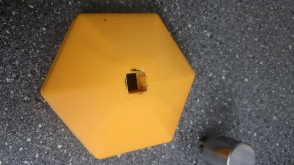 Byr3D Volvo Gemini Jant Orta Kapağı Aleti T2252575 Sadece Plastik Aparattır - 2
