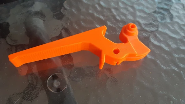 Byr3D Peugeot Partner Kaput Açma Kolu T4566210 Sadece Plastik Aparattır