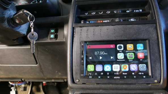 Byr3D Suzuki Vitara, Sidekick, Geo Tracker İçi̇n 2 Din Radyo Adaptörü T3781792 Sadece Plastik Aparattır - Resim 3