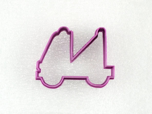 Byr3D Çerez Kesici «Vinç Kolu» Kurabiye Kesici T3677102 Sadece Plastik Aparattır ürün görseli 1