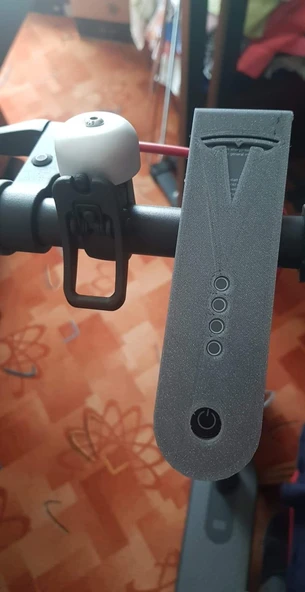 Byr3D Xiaomi M365 Kontrol Paneli Ekranı Kapağı T4097637 Sadece Plastik Aparattır