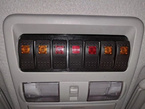 Byr3D Nissan Xterra Bluetooth Anahtar Paneli T3222511 Sadece Plastik Aparattır - Resim 2