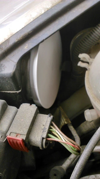 Byr3D Peugeot 207 Far Kapağı T2448443 Sadece Plastik Aparattır