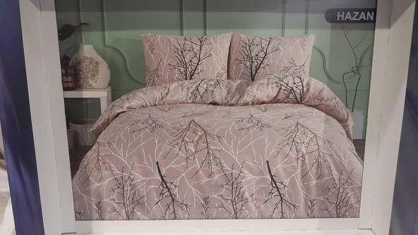 DAİLY ÇİFT KİŞİLİK NEVRESİM TAKIMI HAZAN ürün görseli