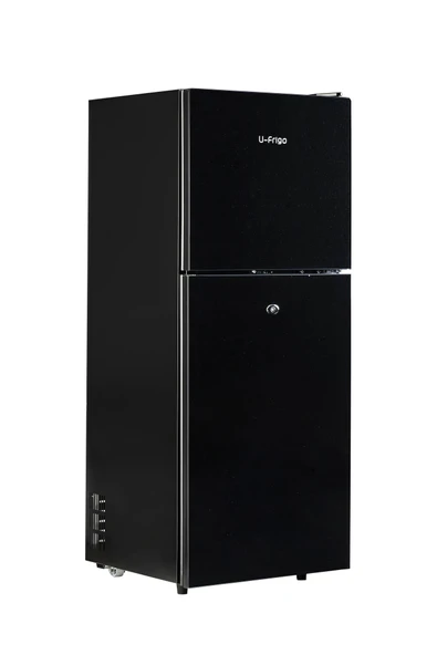 U-Frigo 136 Lt 12-24v Marin/karavan Kompresörlü Buzdolabı Temperli Cam Kapak Limited Edition Siyah - 2