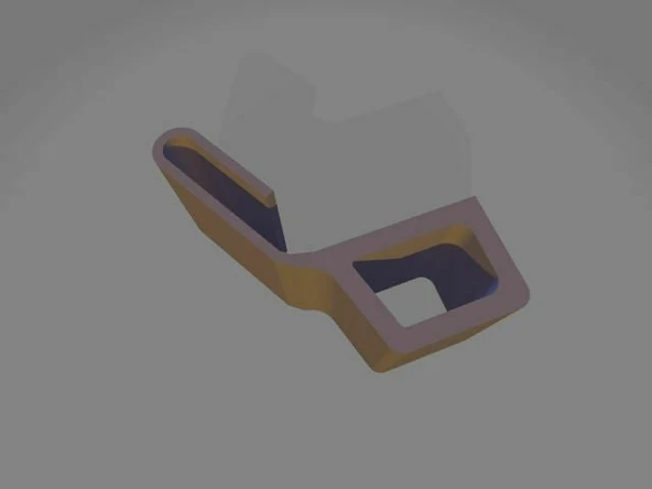 Byr3D Arka Kamera Sahnesi (Audi Etron, Muhtemelen Diğerleri) T4804503 Sadece Plastik Aparattır - 3