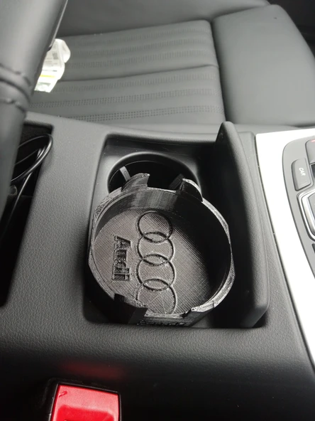 Byr3D Audi A6 Kahve Bardağı Tutacağı T3444021 Sadece Plastik Aparattır - 4