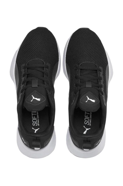Puma Flyer Runner Jr 192928 01 Unisex Yürüyüş ve Koşu Ayakkabısı Siyah Beyaz 35,5-39 - 5