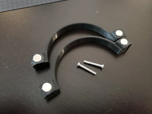 Byr3D  G29/G920/G27 Için Manyetik Direksiyon Vites Halkası (8X3 Mıknatıs)) T4311045 Sadece Plastik Aparattır - Resim 4