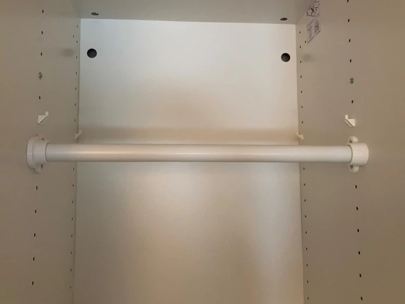 Byr3D  Pax Dolap Elbise Askısı Tutacağı T3745126 Sadece Plastik Aparattır - 4