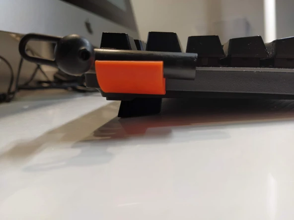 Byr3D G413 Karbon Klavye Için Mi Bluetooth Kulaklık Tutucusu T4361639 Sadece Plastik Aparattır - 2