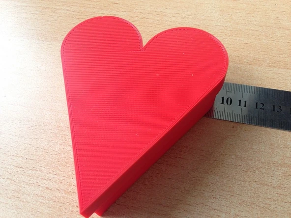 Byr3D Kalp Şeklinde Kutu T4948894 Sadece Plastik Aparattır - Resim 5