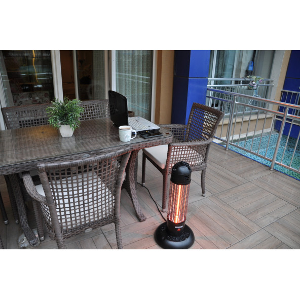 Hottable Tekno Mobile Plus 2000 W Uzaktan Kumandalı Infrared Isıtıcı - 5