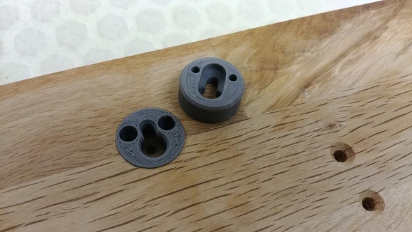 Byr3D Duvar Askısı (Örneğin Gardırop Için) T4601291 Sadece Plastik Aparattır - Resim 2