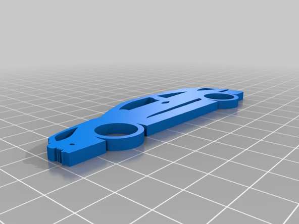 Byr3D Opel Vauxhall Holden Astra H Gtc Opc Vxr Anahtarlık T2504035 Sadece Plastik Aparattır - 2