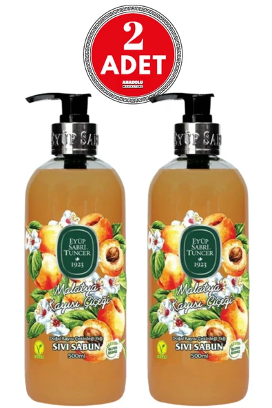 Eyüp Sabri Tuncer Malatya Kayısı Çiçeği Sıvı Sabun 500 ml x 2 Adet ürün görseli