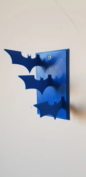 Byr3D Batarang Duvara Monte Şapka Askısı T3463329 Sadece Plastik Aparattır ürün görseli 1