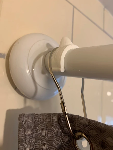 Byr3D Duş Perdesi Askısı Kancası T5152952 Sadece Plastik Aparattır - 2