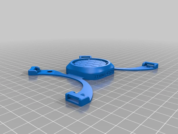 Byr3D 3M 6200 Yarım Maskeye Lastik Sıkıştırma T4252159 Sadece Plastik Aparattır - 3