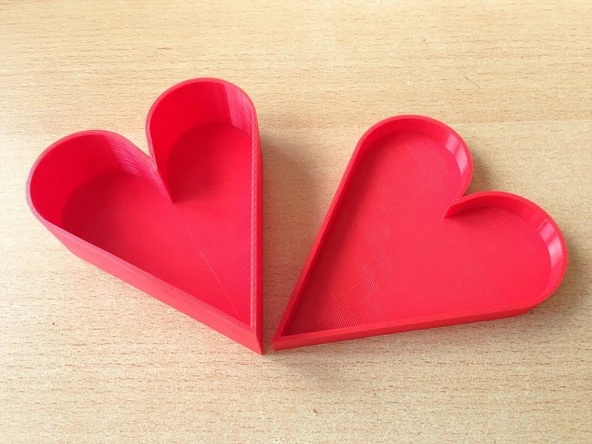 Byr3D Kalp Şeklinde Kutu T4948894 Sadece Plastik Aparattır ürün görseli 1