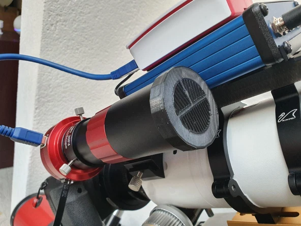Byr3D Zwo Mini Guider Kapsamı Için Bahtinov Maskesi T3757450 Sadece Plastik Aparattır - 2
