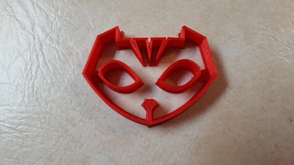 Byr3D Kediboy Kurabiye Kesici (Pijama Maskeleri) T1218727 Sadece Plastik Aparattır