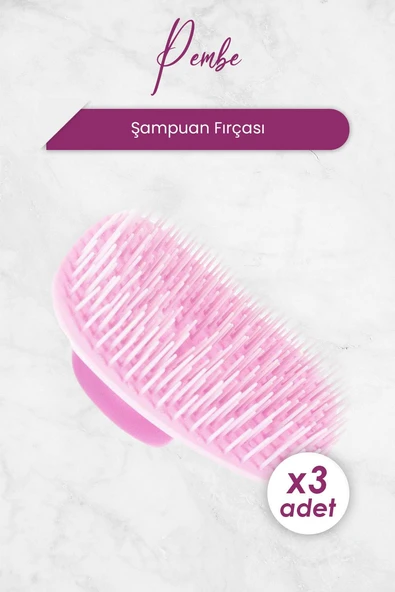 Nascita Üç Boyutlu Oval Saç Fırçası Pembe ürün görseli