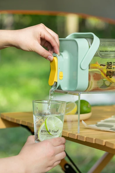 Pinmoo Prachic Sebil- Detoks, Kokteyl, Sunum 2.3 LT Yeşil - 2