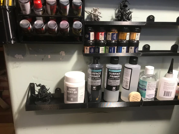 Byr3D 60 Mm'ye Kadar Minyatürler Için Askı Rafı Mı, Yoksa? T2737494 Sadece Plastik Aparattır