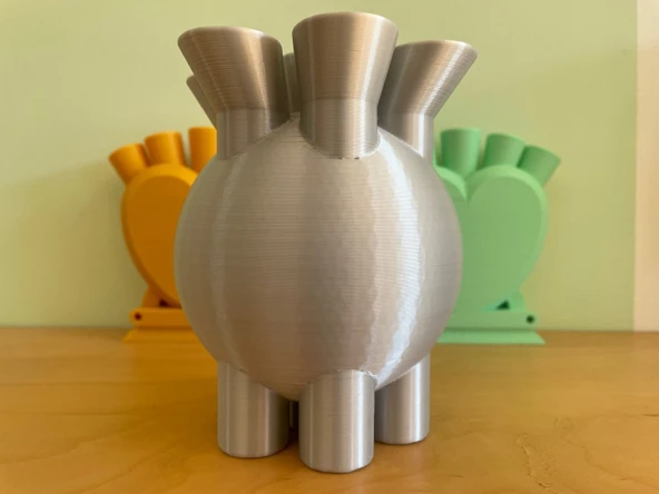 Byr3D 7 Ayaklı Gerçek Aşk Vazosu T5959657 Sadece Plastik Aparattır - Resim 2