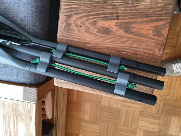 Byr3D Mistral Kürek Tutucu - Sup - Ayakta Kürek T4991863 Sadece Plastik Aparattır - 3