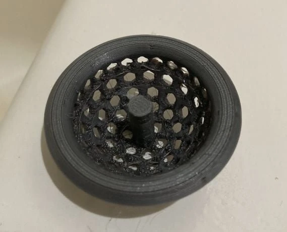 Byr3D Duş Kanalı Saç Tutucu T5425222 Sadece Plastik Aparattır - 4