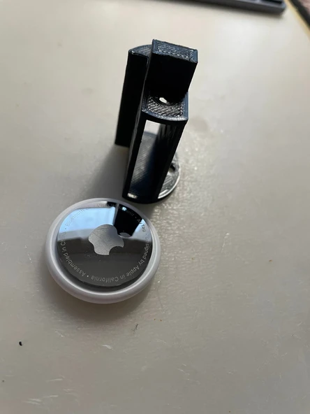 Byr3D Xiaomi M365 Pro Airtag Direksiyon Tutucusu T5388014 Sadece Plastik Aparattır - 3