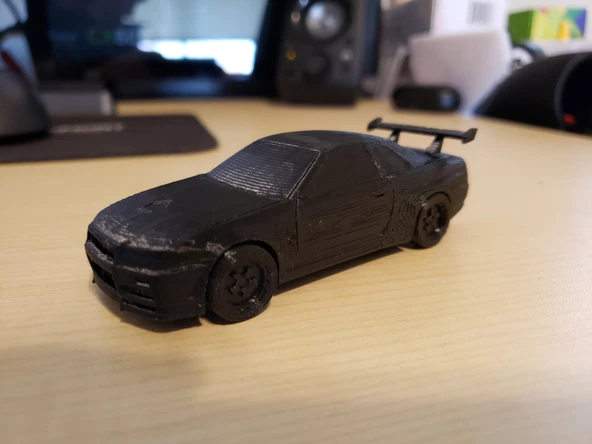 Byr3D Nissan Skyline Gtr T3482985 Sadece Plastik Aparattır - Resim 2
