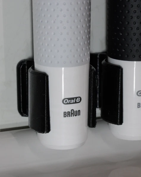 Byr3D Ikili Diş Fırçası Tutucusu T6412139 Sadece Plastik Aparattır - 2