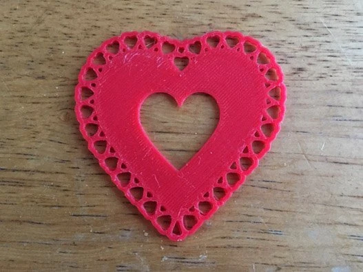 Byr3D Kalp Bardak Altlığı Peçete Sevgililer Günü T1313093 Sadece Plastik Aparattır