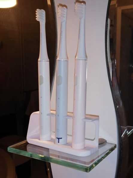 Byr3D Xiaomi Mijia Sonic Diş Fırçası T100 Tutucu T4354673 Sadece Plastik Aparattır - 4