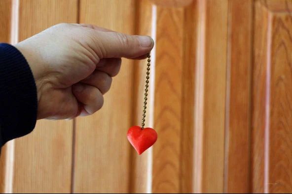 Byr3D Sevgililer Günü Kalp Kolye T2781130 Sadece Plastik Aparattır - 3