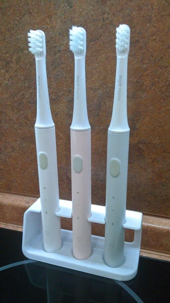 Byr3D Xiaomi Mijia Sonic Diş Fırçası T100 Tutucu T4354673 Sadece Plastik Aparattır - 2